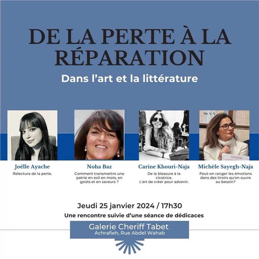 De la perte a la réparation ds l'art et la litterature