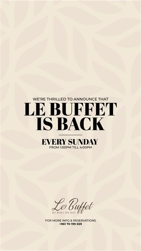 Le Buffet at Burj on Bay