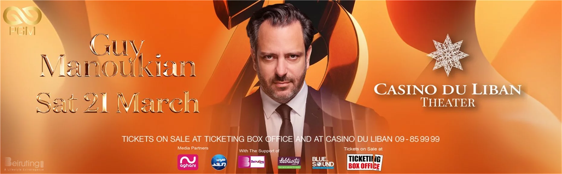 Guy Manoukian at Casino du Liban