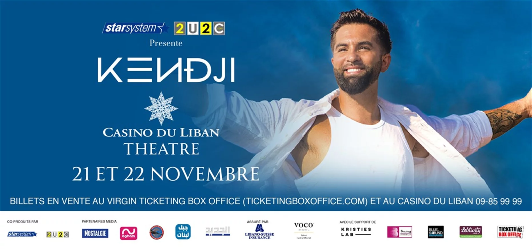 Kendji at Casino du Liban