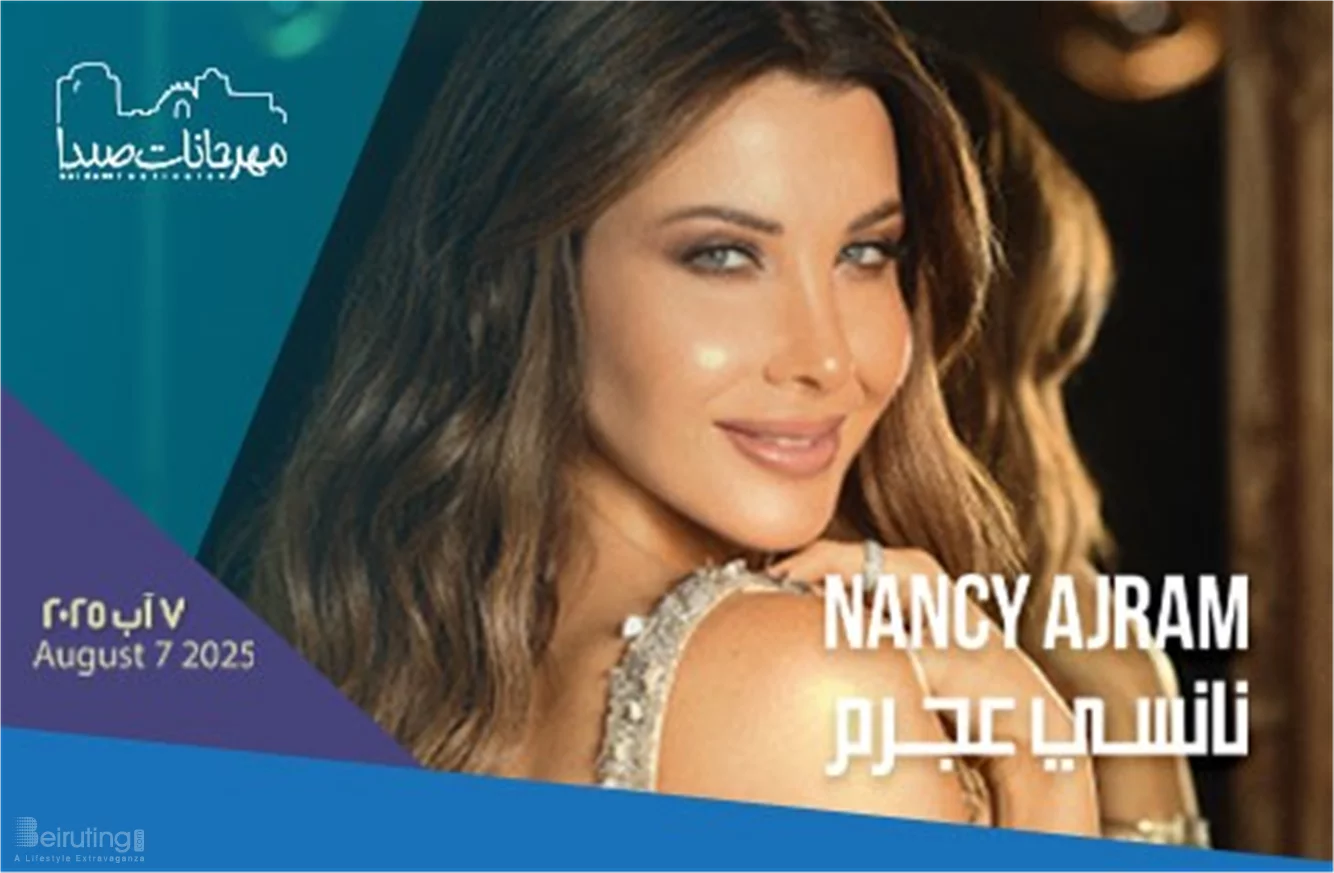 Nancy Ajram at Saida Festival