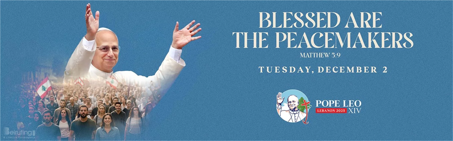 POPE LEO XIV LEBANON MASS 2025