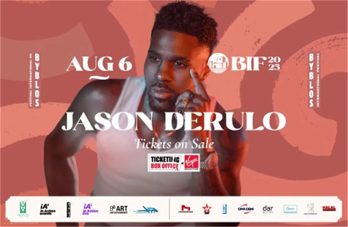 Jason Derulo at Byblos International Festival