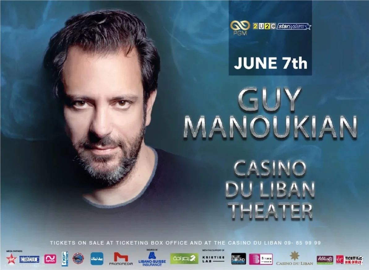 Guy Manoukian at Casino du Liban