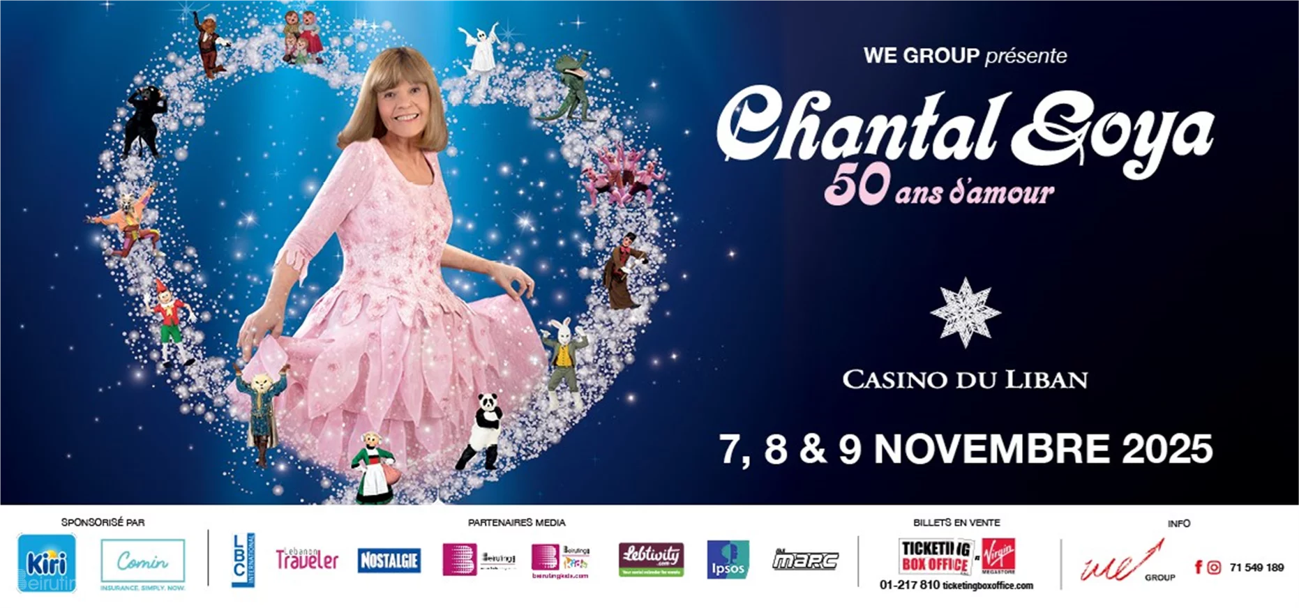 Chantal Goya au Casino du Liban