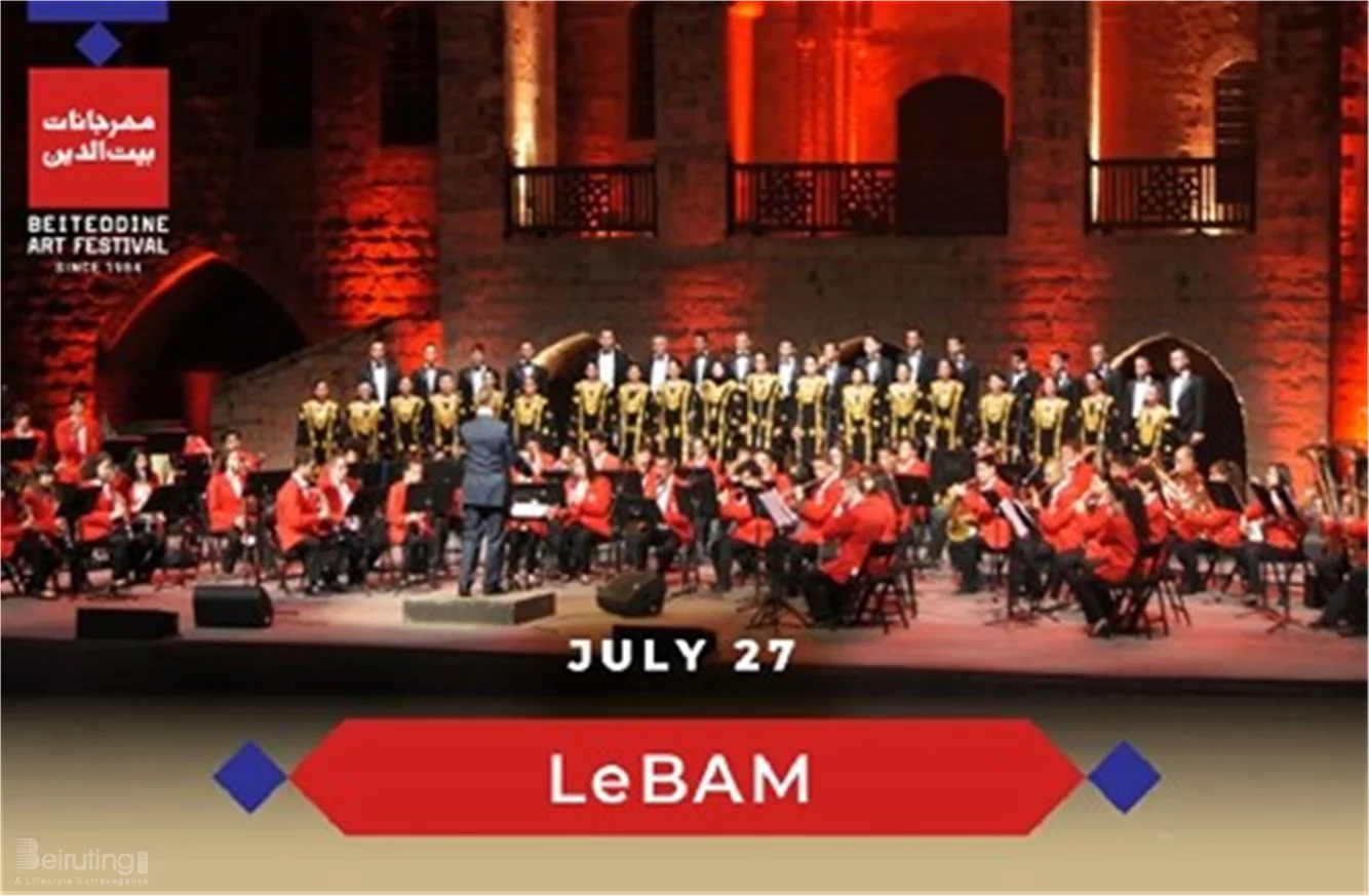 Fundraising Event for LeBAM at Beiteddine Art Festival