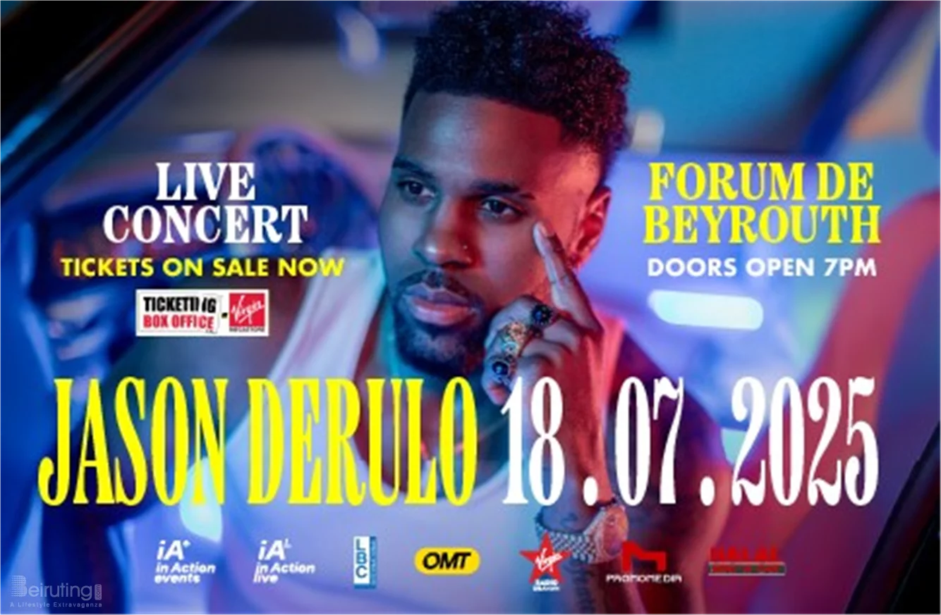 Jason Derulo at Forum de Beyrouth