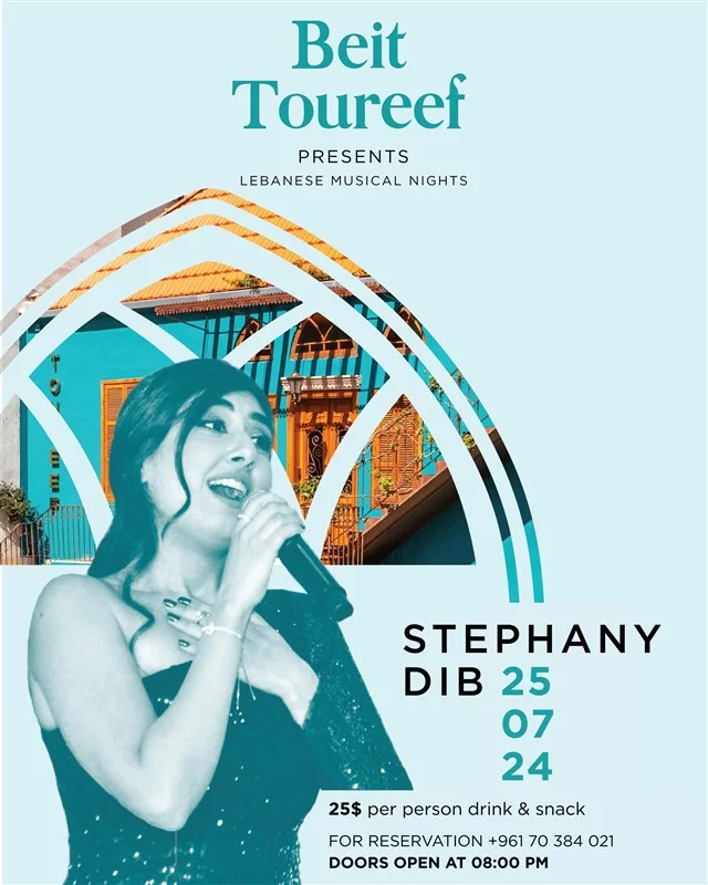 Beittoureef Presents: Lebanese Musical Nights with Stephany Dib