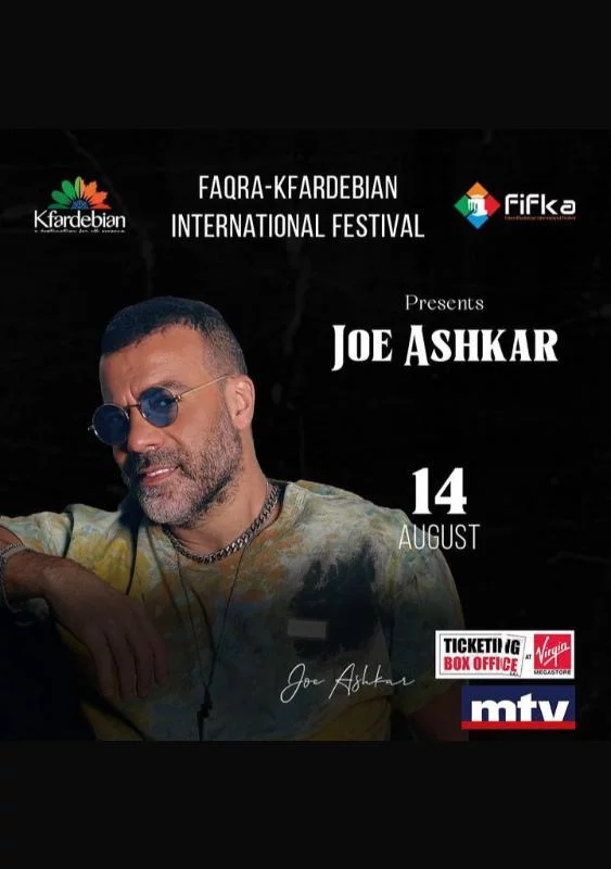 Joe Ashkar at Faqra Kfardebian International Festival