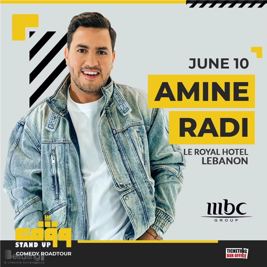 Amine Radi Stand-Up Comedy at Le Royal Hotel