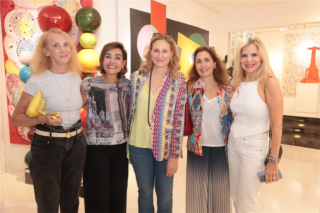 Giraffitude Souls in Color, A solo exhibition by Lebanese artist Joa Chelala