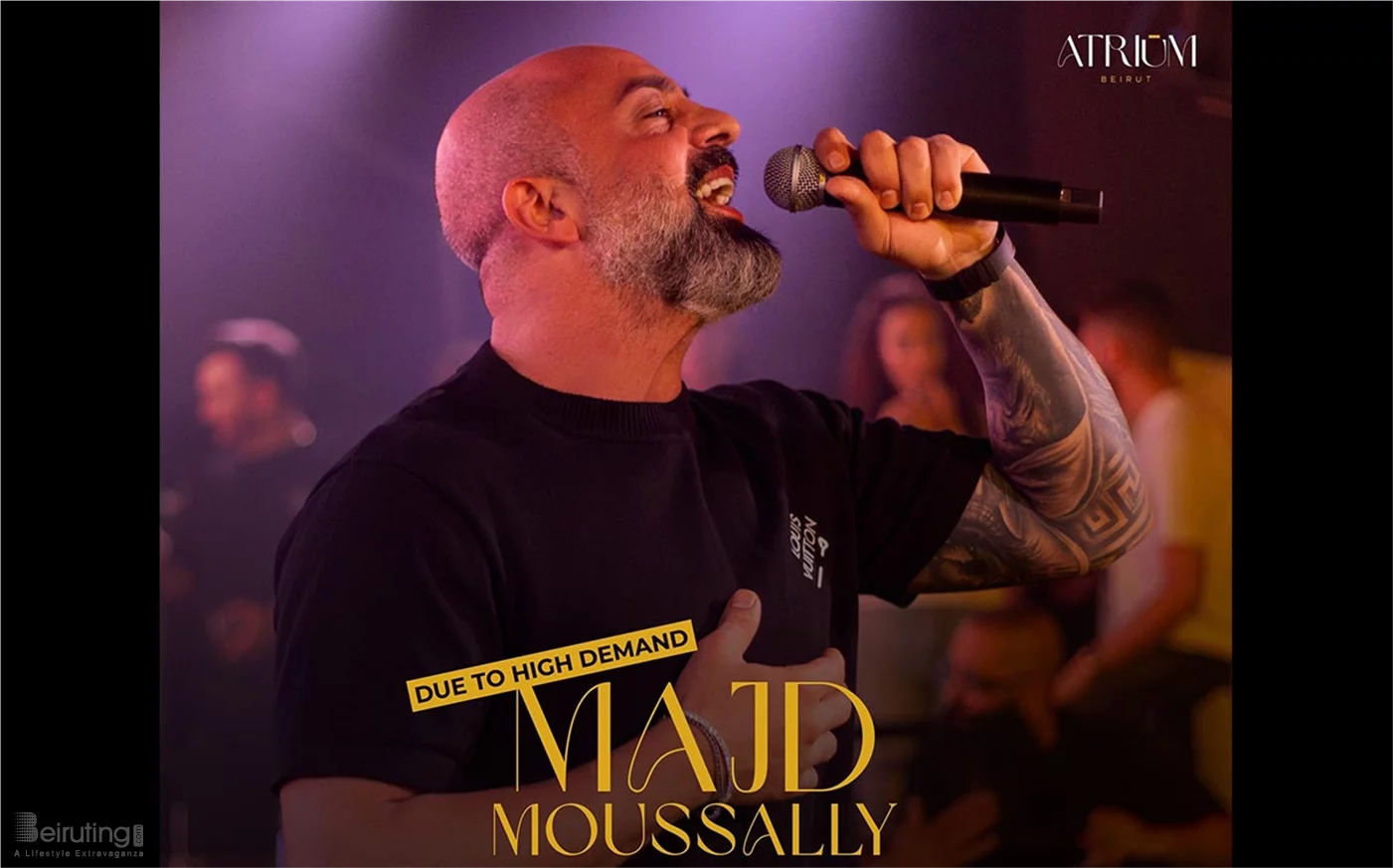 Majd Moussally at Atrium Beirut