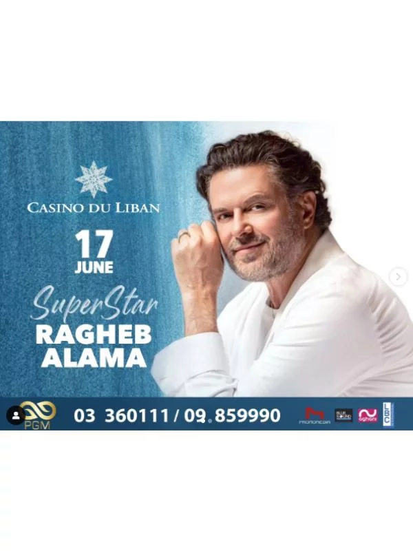 Ragheb Alama at Casino du Liban