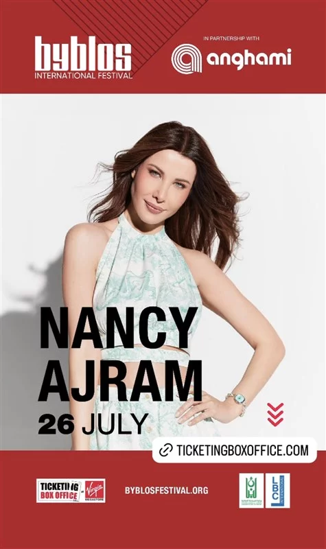 Nancy Ajram at Byblos Festival