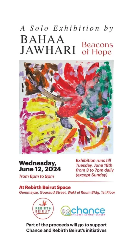 Beacons of Hope solo exhibition by Bahaa Jawhari