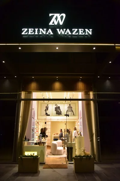 Showcasing of Zeina Wazen's boutique New Collection