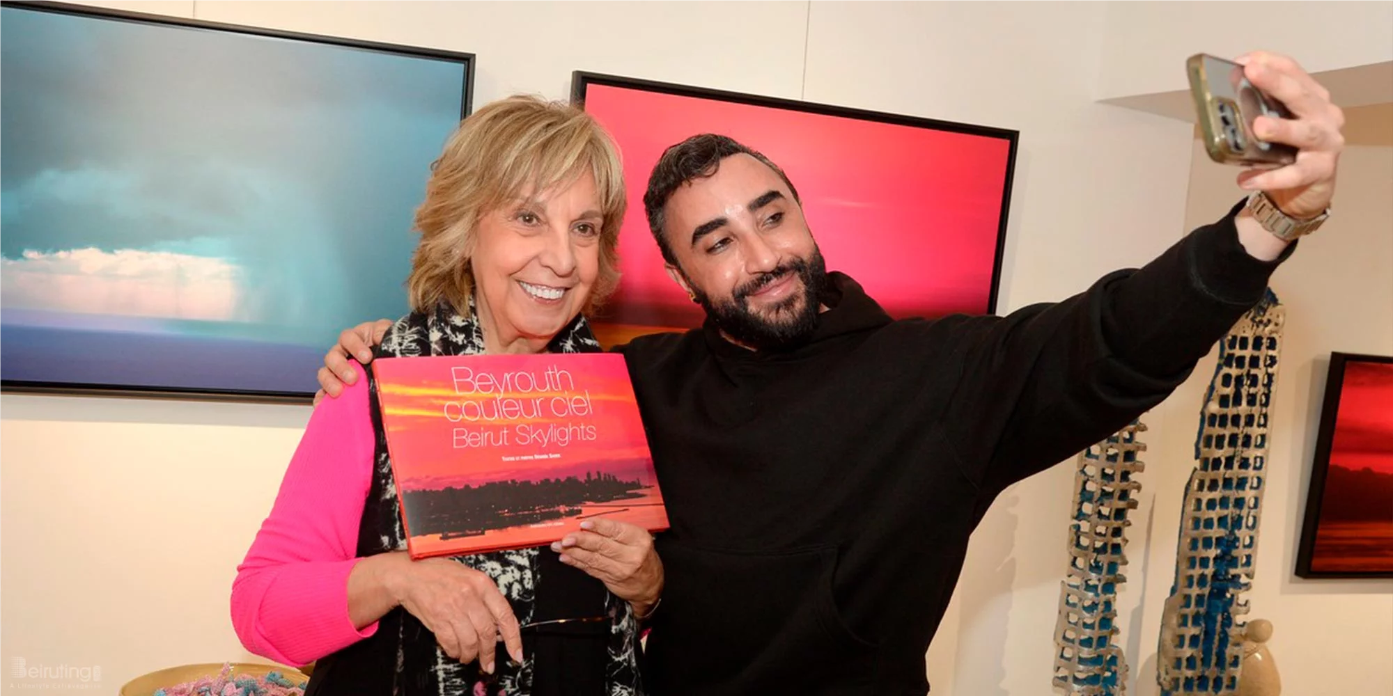 Beyrouth Skylights Solo Exhibition by Desiree Sadek at Chaos Art Gallery