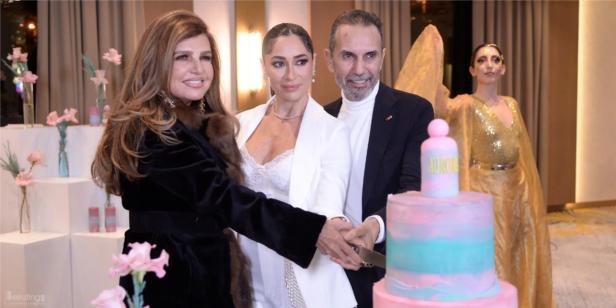 Sophia Saad celebrates the launch of AURORA