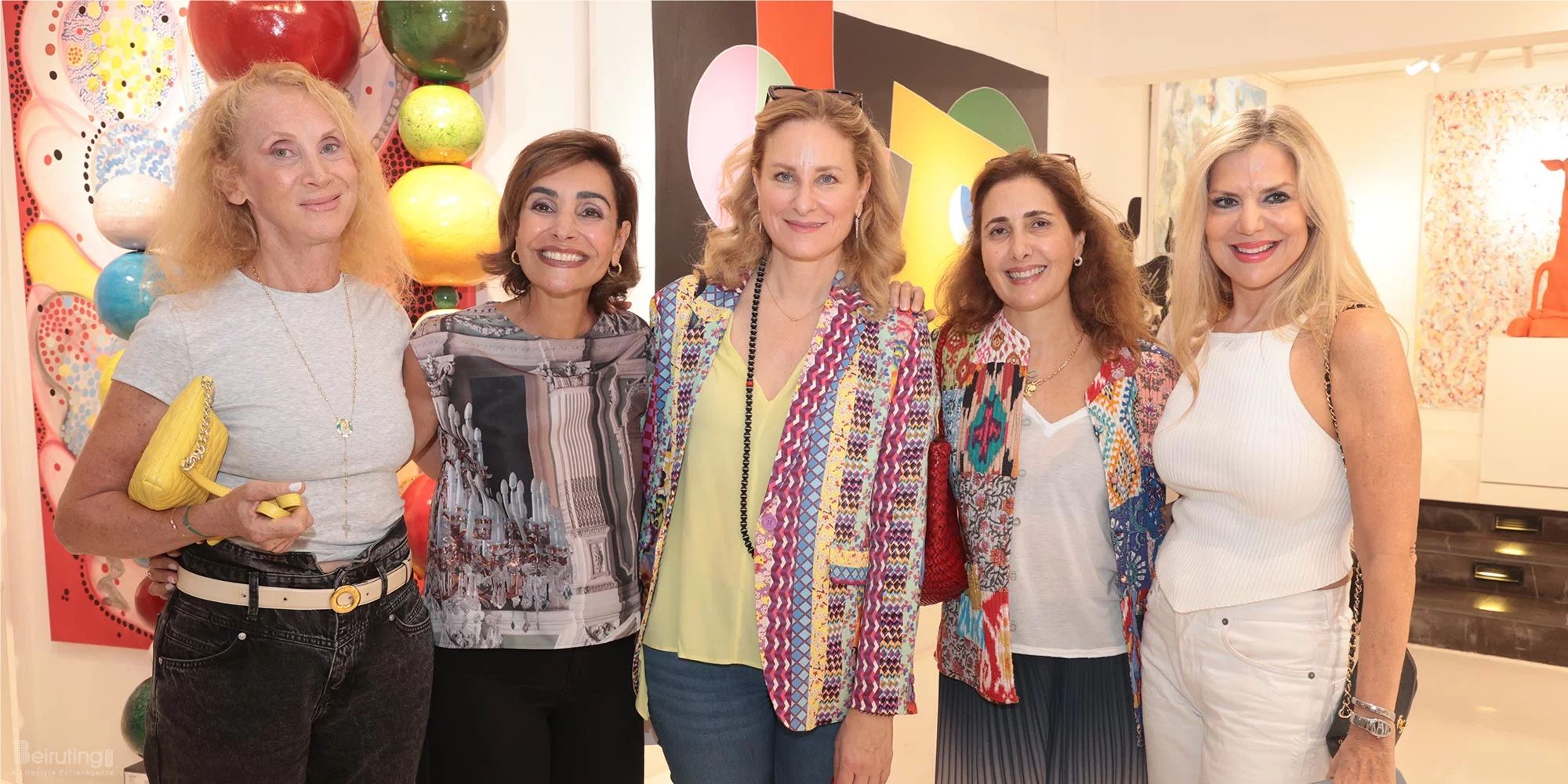 Giraffitude Souls in Color, A solo exhibition by Lebanese artist Joa Chelala