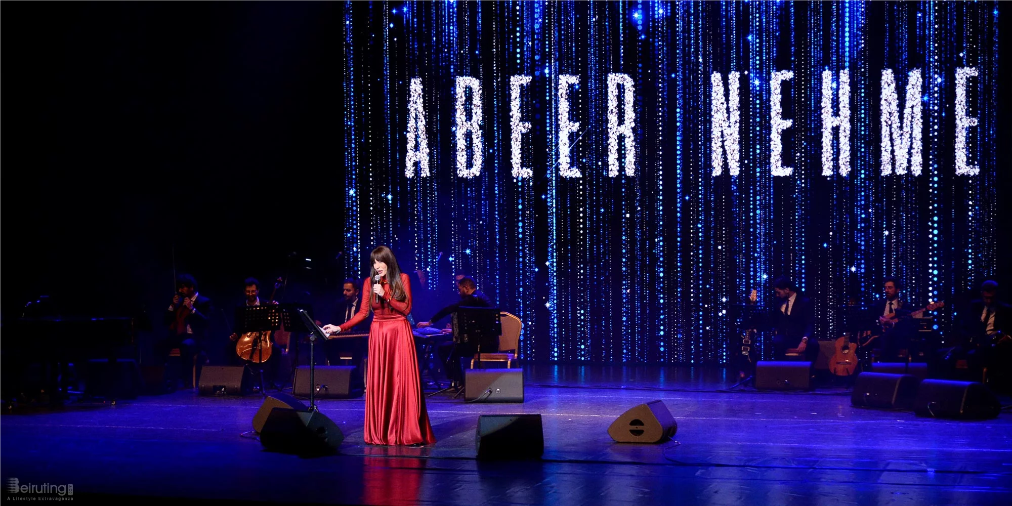 Abeer Nehme at Casino du Liban