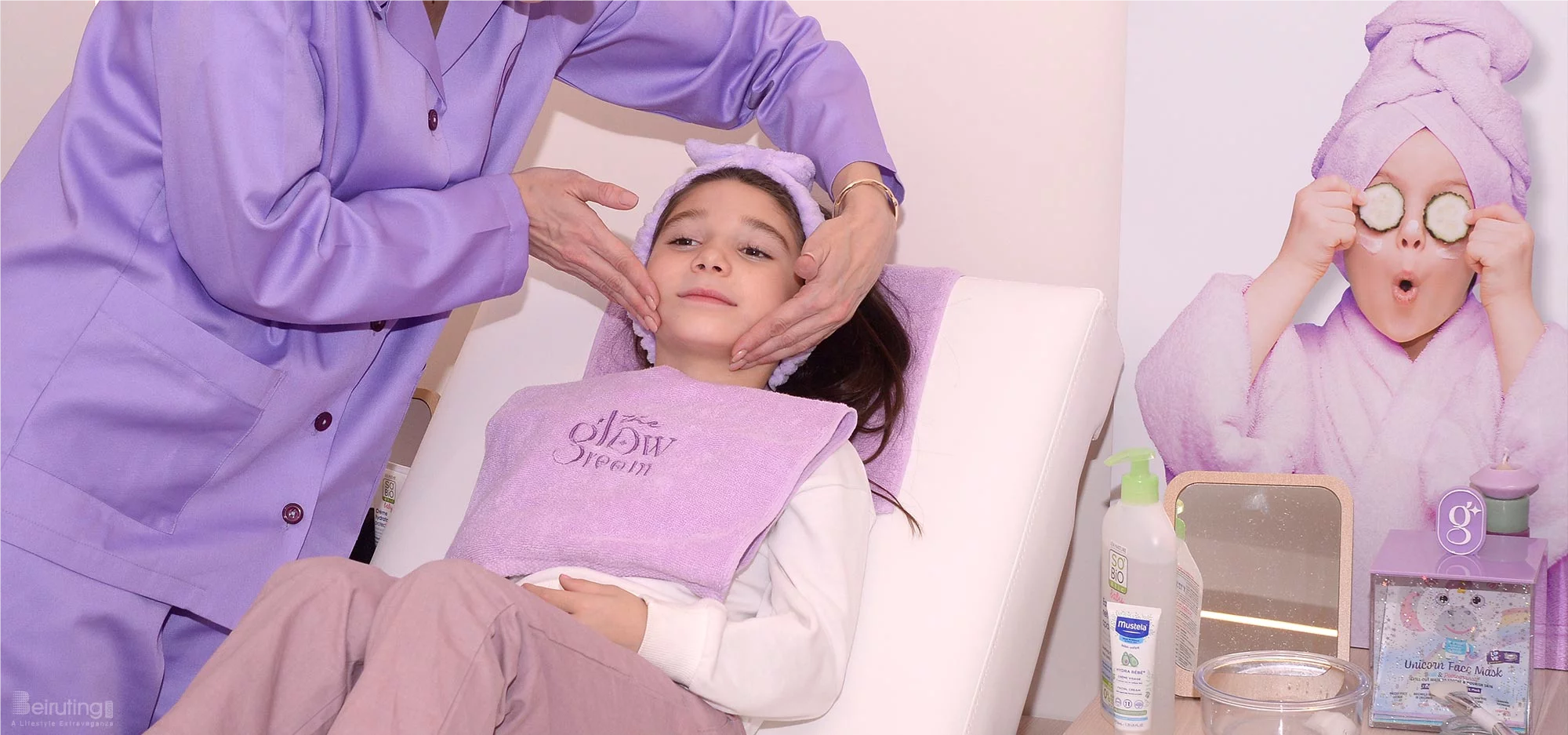 Opening of The Glow Room Kids Spa