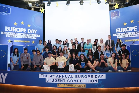 LEBANESE STUDENTS SHINE AGAIN IN THE FOURTH EDITION OF THE EUROPE DAY STUDENT COMPETITION