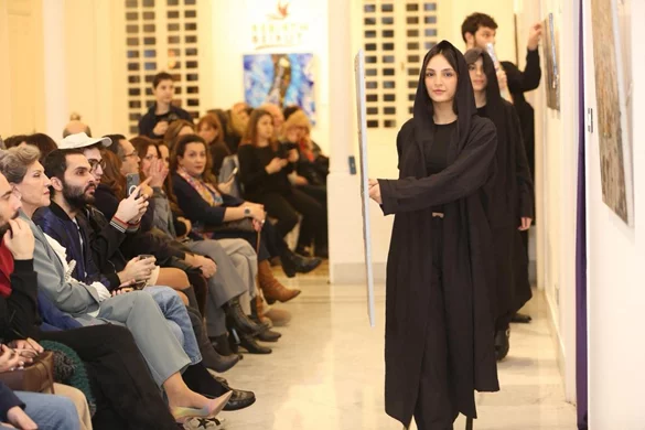 Rebirth Beirut Opens 2026 with an Innovative Art Experience:  a catwalk for paintings “As We Exist” by Hiba El-Khatib Badreddine