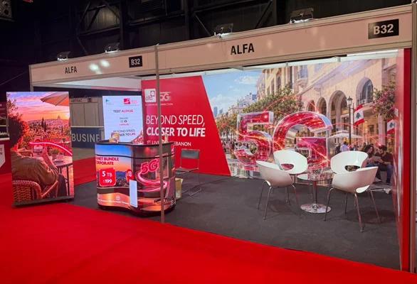 Alfa brought the Alfa 5G experience to Project Lebanon, one of the biggest trade exhibitions in Lebanon for construction and engineering