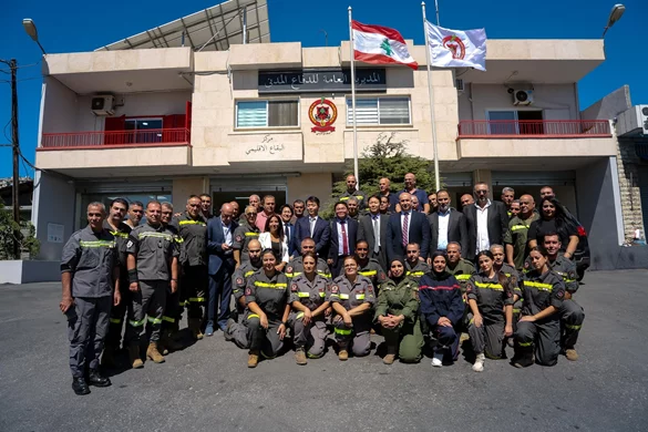 UN-Habitat and the Republic of Korea Inaugurate Rehabilitated Bekaa Regional Civil Defense Centre