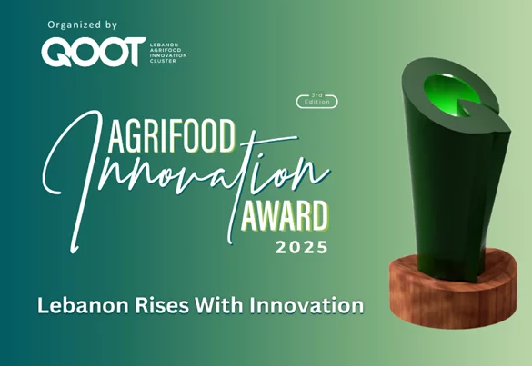 Lebanon Rises with Innovation: QOOT Launches Agri-Food Innovation Award 2025
