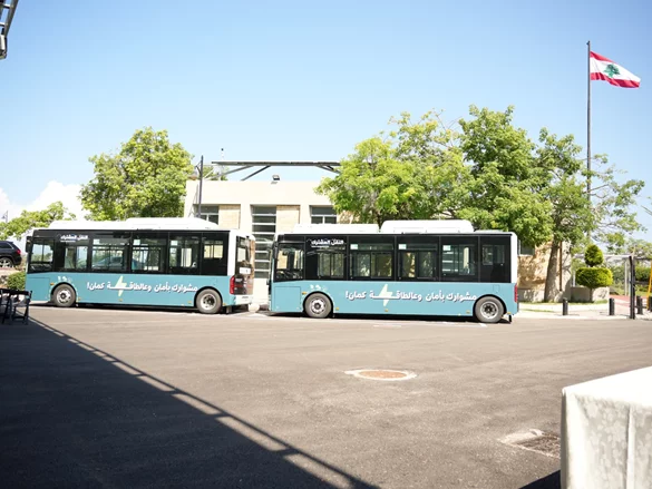Lebanon Launches First Electric Intercity Bus Service Connecting Byblos and Beirut