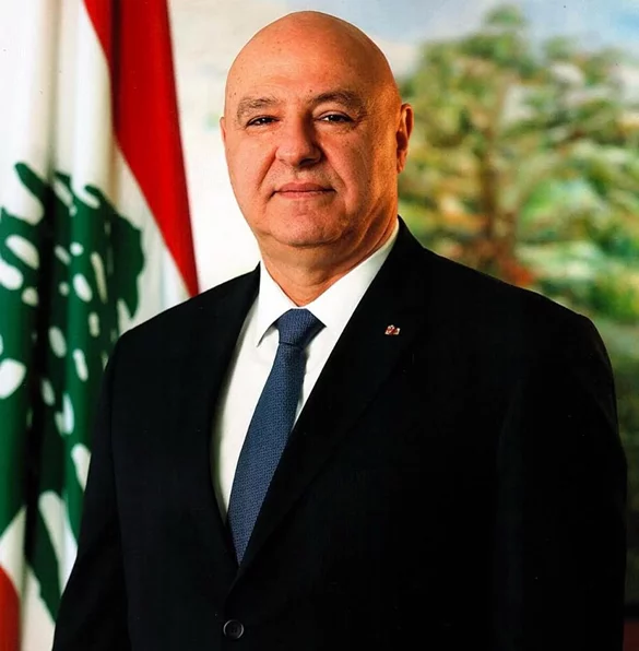 The Lebanese Presidency has released the official portrait of President Joseph Aoun