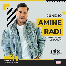 Amine Radi Stand-Up Comedy at Le Royal Hotel