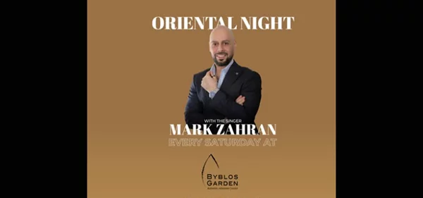 Mark Zahran at Byblos Garden Burj on Bay