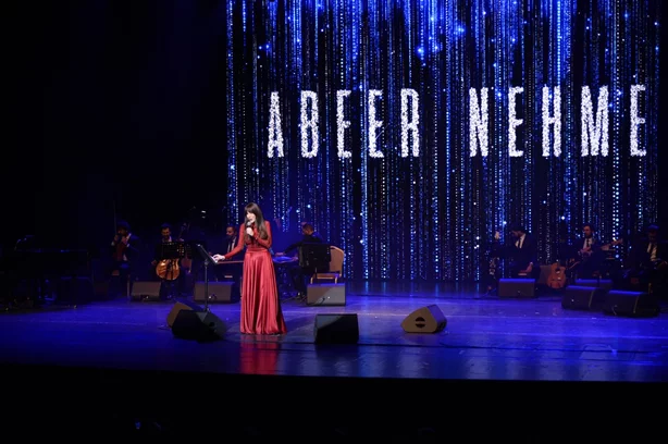 Abeer Nehme at Casino du Liban