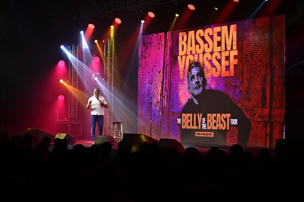 Bassem Youssef at Beirut Hall