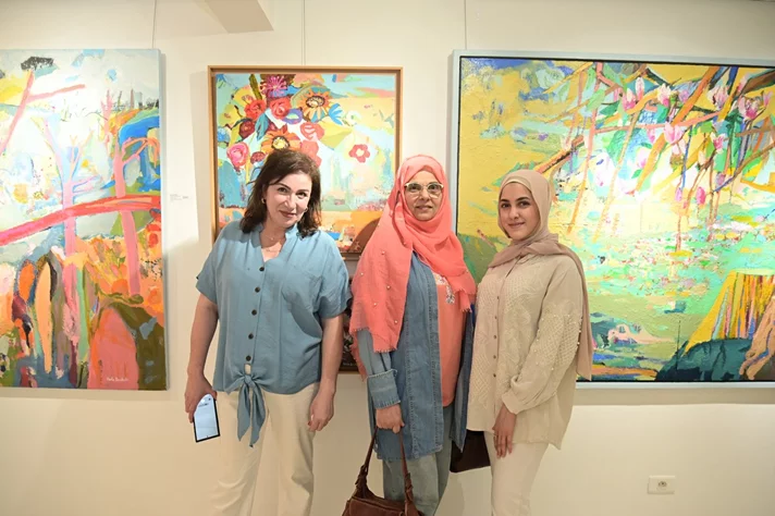 BEYTI Hoda Baalbaki Solo Exhibition at Chaos Art Gallery