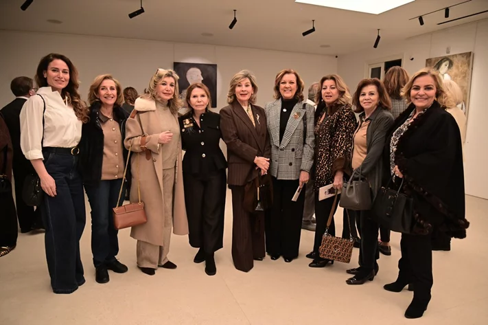 Souad Mardam Bey solo exhibition at Wadi 99 Art Gallery