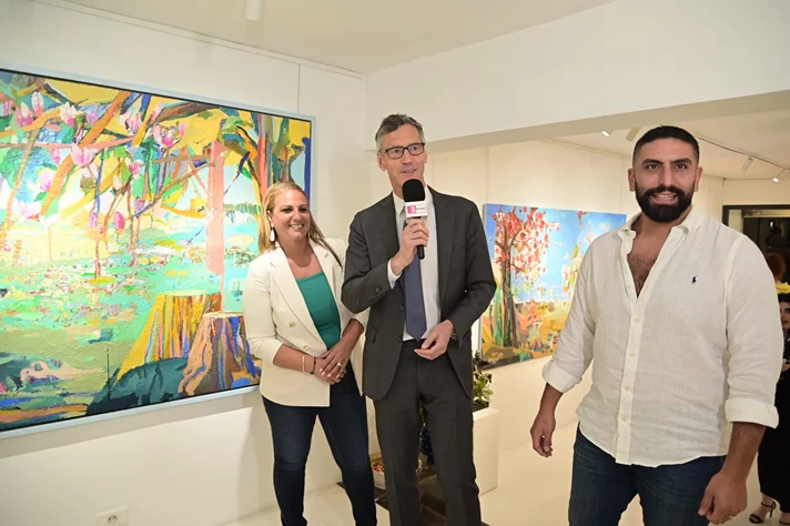 BEYTI Hoda Baalbaki Solo Exhibition at Chaos Art Gallery