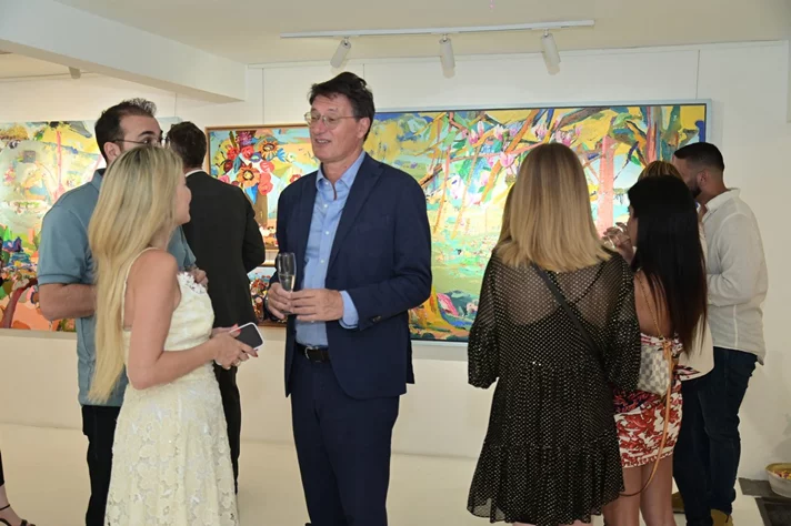 BEYTI Hoda Baalbaki Solo Exhibition at Chaos Art Gallery