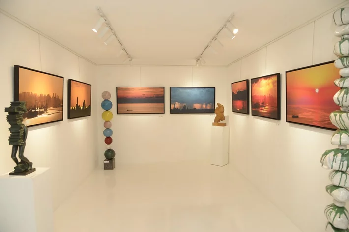 Beyrouth Skylights Solo Exhibition by Desiree Sadek at Chaos Art Gallery