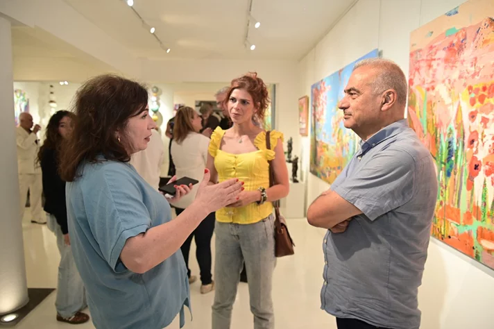 BEYTI Hoda Baalbaki Solo Exhibition at Chaos Art Gallery