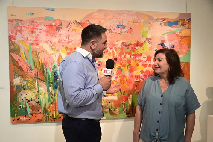 BEYTI Hoda Baalbaki Solo Exhibition at Chaos Art Gallery