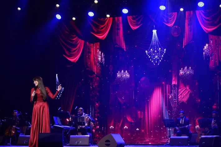 Abeer Nehme at Casino du Liban