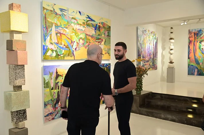 BEYTI Hoda Baalbaki Solo Exhibition at Chaos Art Gallery