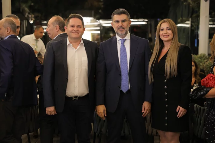 A Packed Dinner at Thanna Restaurant in Support of Candidate Elie Bazerli for President of the Beirut Bar Association