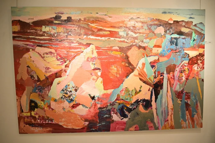 BEYTI Hoda Baalbaki Solo Exhibition at Chaos Art Gallery