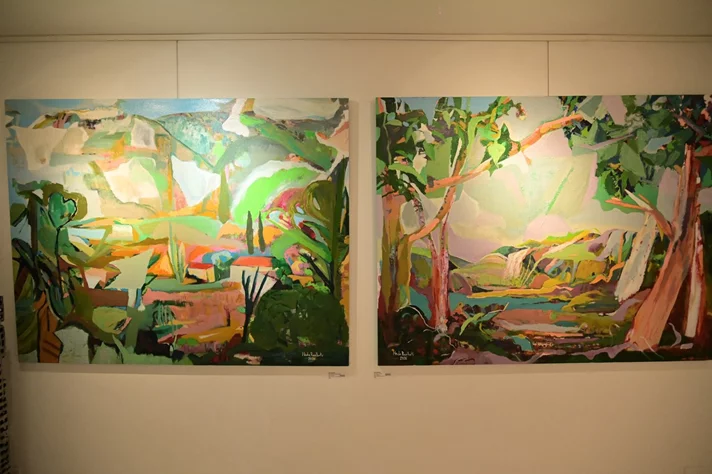 BEYTI Hoda Baalbaki Solo Exhibition at Chaos Art Gallery