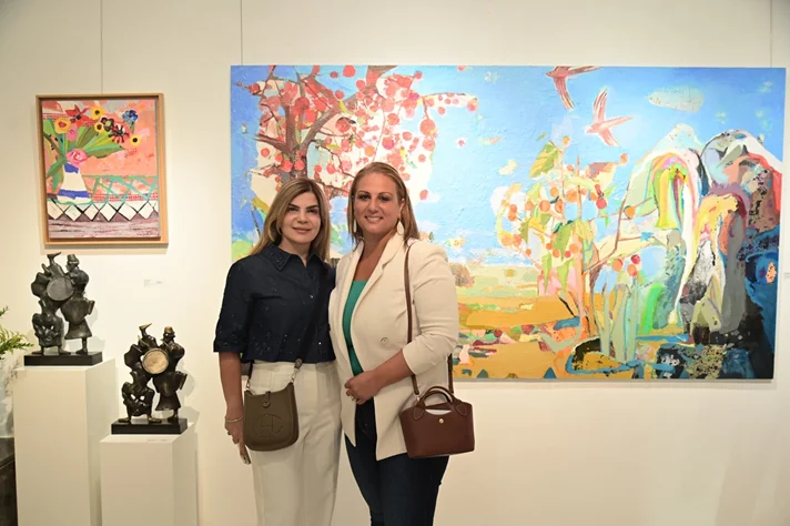 BEYTI Hoda Baalbaki Solo Exhibition at Chaos Art Gallery