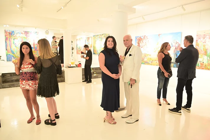 BEYTI Hoda Baalbaki Solo Exhibition at Chaos Art Gallery